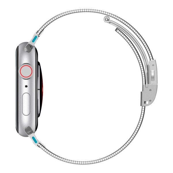 Spigen Apple Watch 38/40/41/42mm Rem Sleek Link Sølv
