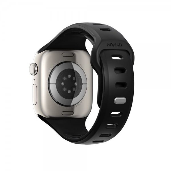 Nomad Apple Watch 38/40/41/42mm Armbånd Tempo Band Sort