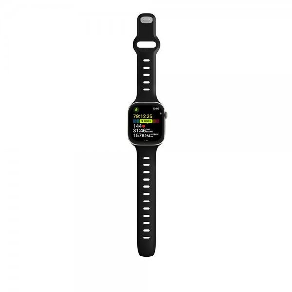 Nomad Apple Watch 38/40/41/42mm Armbånd Tempo Band Sort