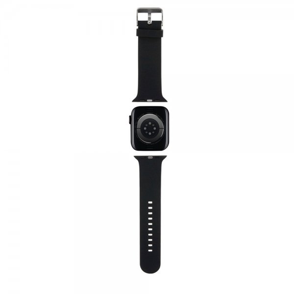 Karl Lagerfeld Apple Watch 38/40/41mm Rem Gummi NFT Karl & Choupette Sort