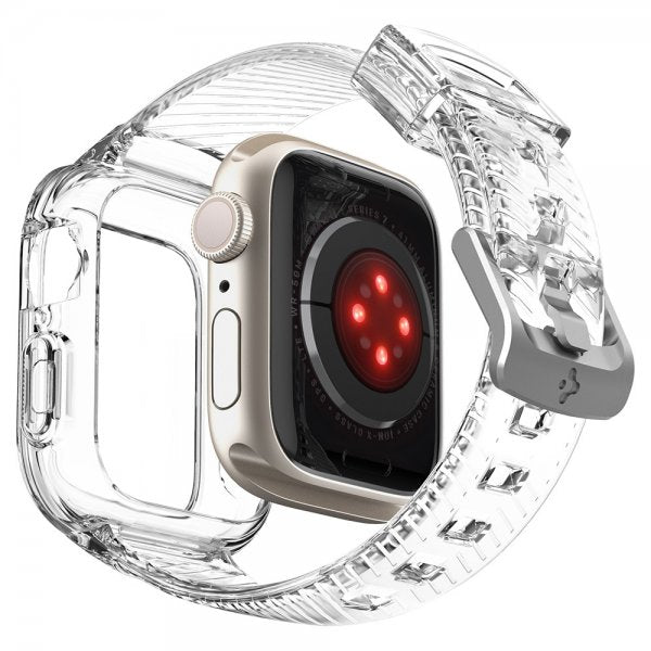 Spigen Apple Watch 40/41mm Skal med rem Liquid Crystal Pro Crystal Clear