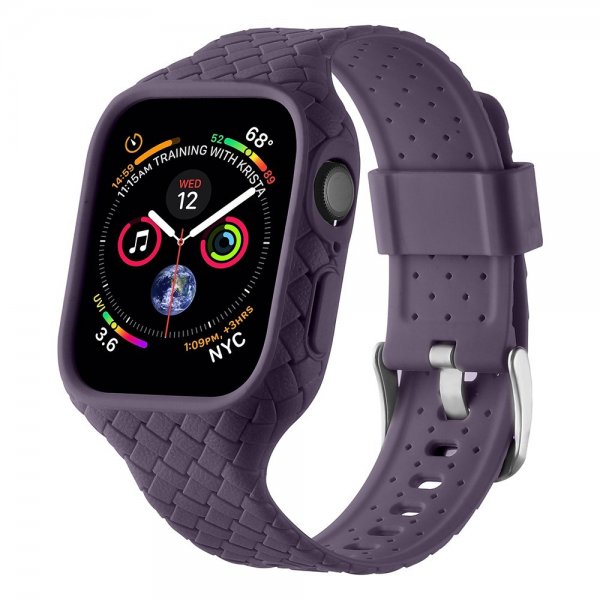 Apple Watch 41mm Rem Vævet Struktur Lilla