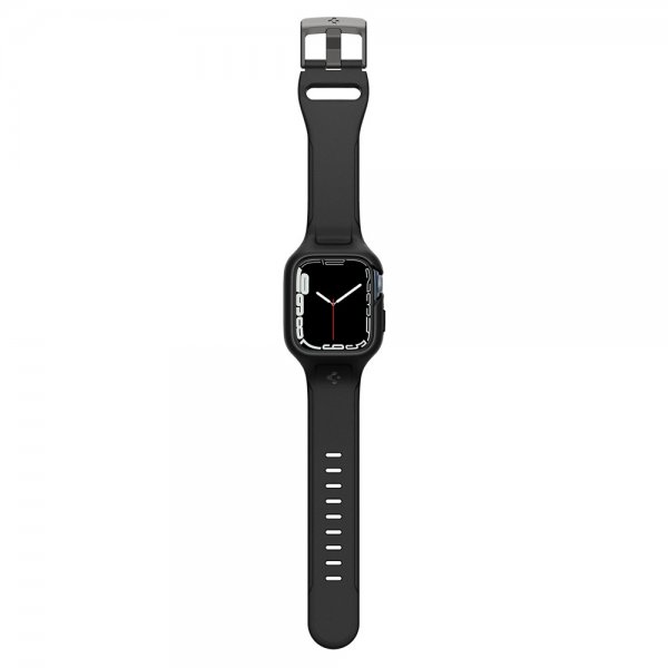 Spigen Apple Watch 41mm Cover med Rem Liquid Air Pro Sort