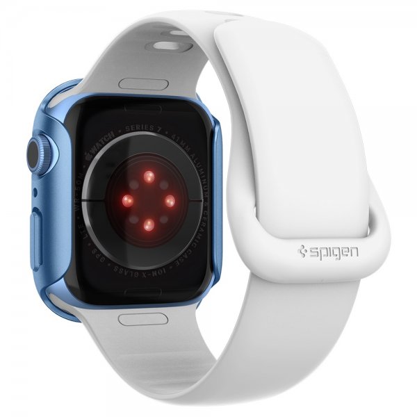 Spigen Apple Watch 41mm Cover Thin Fit Metallic Blue