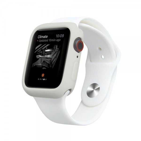 Apple Watch 41mm Cover TPU Lysegrå