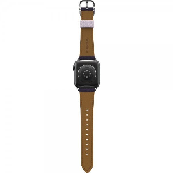 Otterbox Apple Watch 44/45/46mm Rem Symmetry Kaktus Læder Blomme Luksus