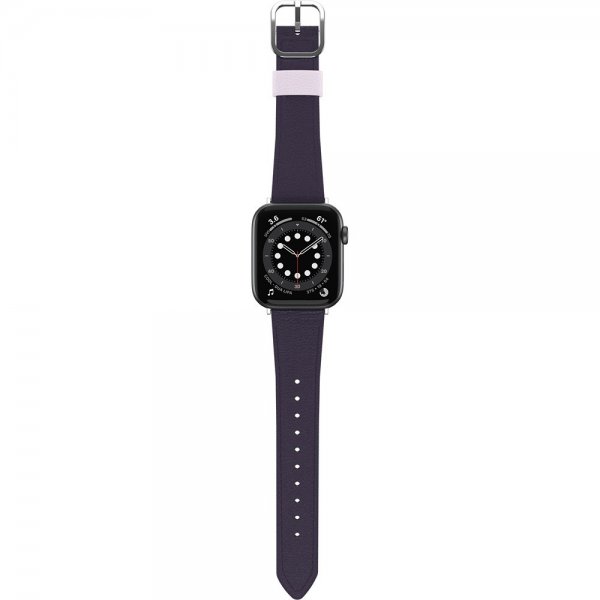 Otterbox Apple Watch 44/45/46mm Rem Symmetry Kaktus Læder Blomme Luksus
