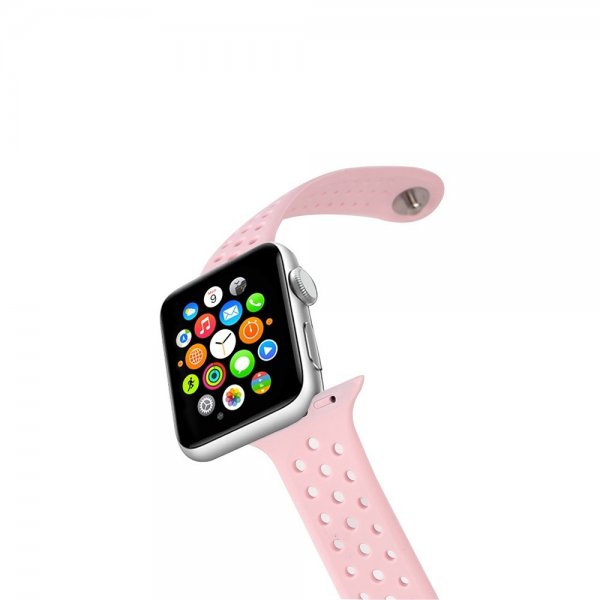 Celly Apple Watch 44/45/46mm Rem Watchband Rose