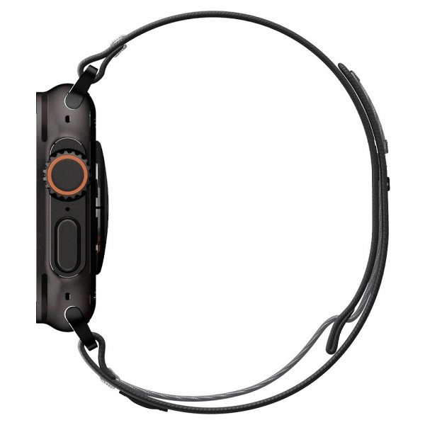 Spigen Apple Watch 44/45/46mm/Ultra 49mm Rem Athlex Air 2 Active Sort Grå