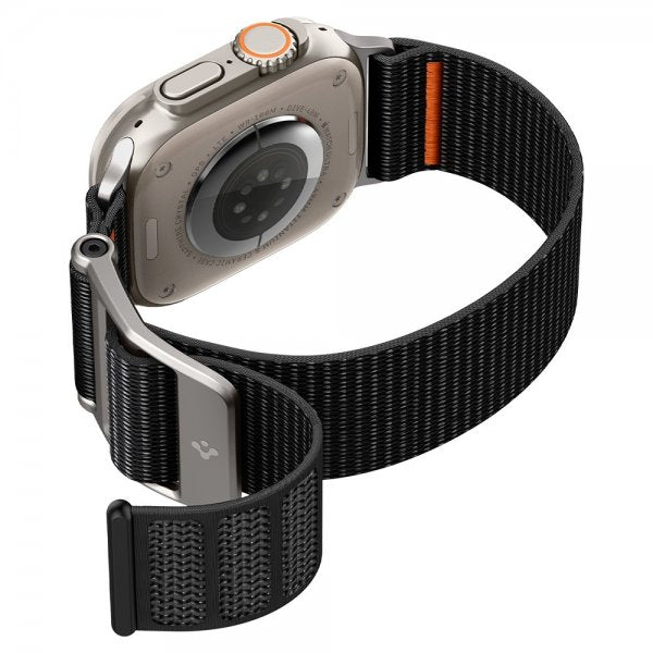 Spigen Apple Watch 44/45/46mm/Ultra 49mm Rem DuraPro Flex Sort