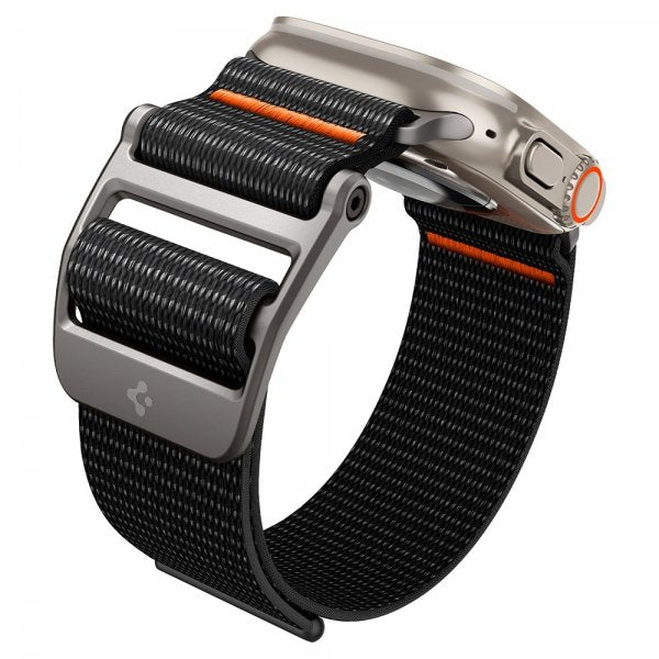 Spigen Apple Watch 44/45/46mm/Ultra 49mm Rem DuraPro Flex Sort