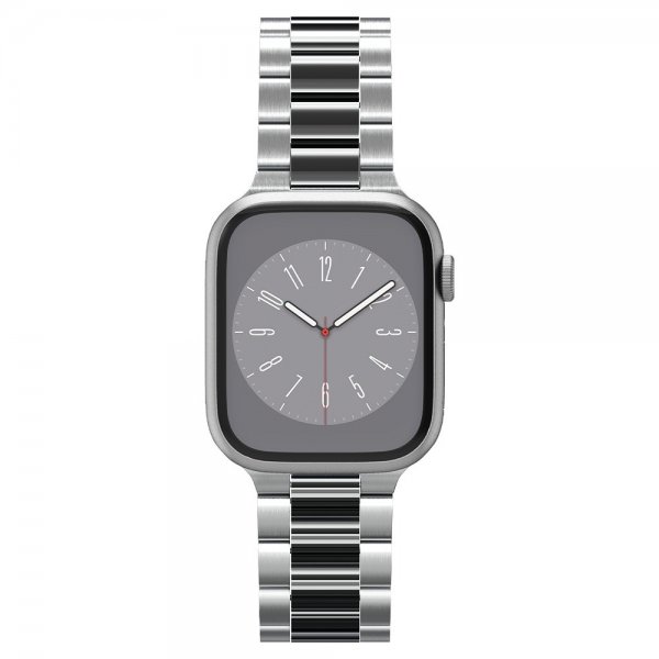 Spigen Apple Watch 44/45/46mm/Ultra 49mm Rem Modern Fit 316L Sølv