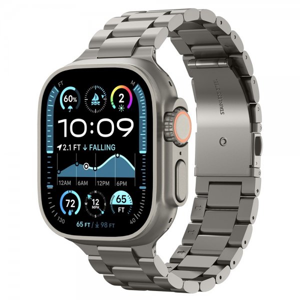 Spigen Apple Watch 44/45/46mm/Ultra 49mm Rem Modern Fit Titanium Natural Titanium