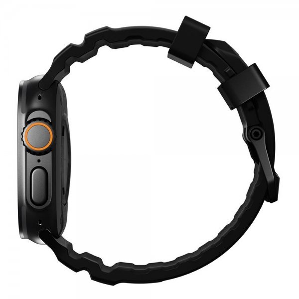 Nomad Apple Watch 44/45/46mm/Ultra 49mm Rem Rocky Point Sort Carbon Black
