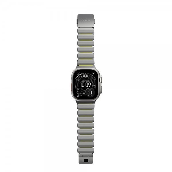 Nomad Apple Watch 44/45/46mm/Ultra 49mm Rem Stratos Band Natural Volt