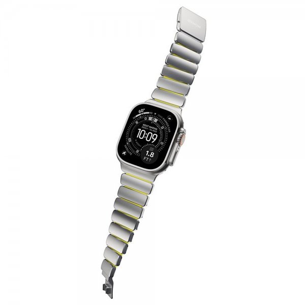 Nomad Apple Watch 44/45/46mm/Ultra 49mm Rem Stratos Band Natural Volt