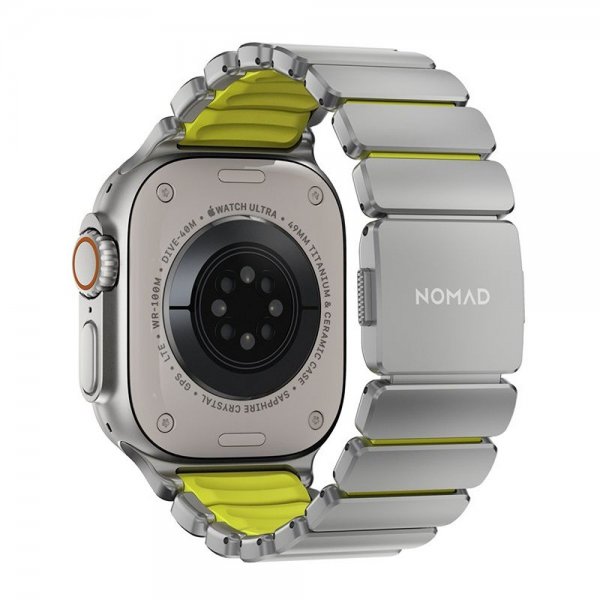 Nomad Apple Watch 44/45/46mm/Ultra 49mm Rem Stratos Band Natural Volt