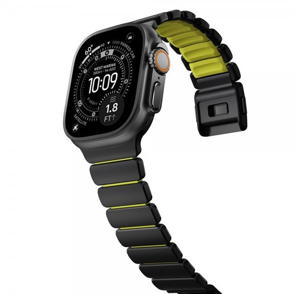 Nomad Apple Watch 44/45/46mm/Ultra 49mm Rem Stratos Band Sort Volt