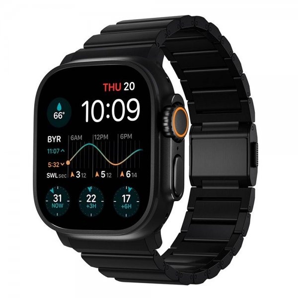 Nomad Apple Watch 44/45/46mm/Ultra 49mm Rem Titanium Band Sort