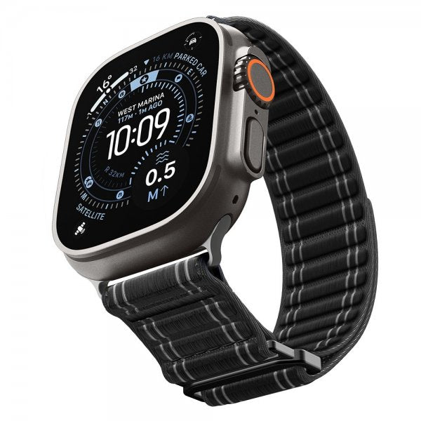 Spigen Apple Watch 44/45/46mm/Ultra 49mm Rem WBF0 Sort