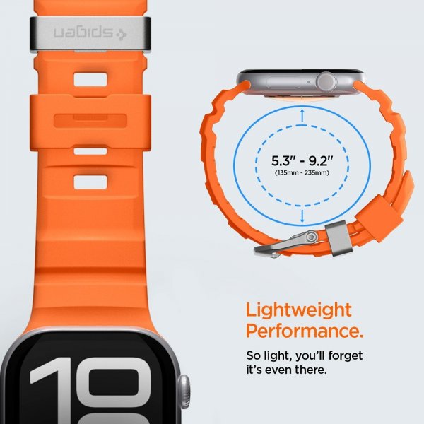 Spigen Apple Watch 44/45/46mm/Ultra 49mm Armbånd WBS2 Orange