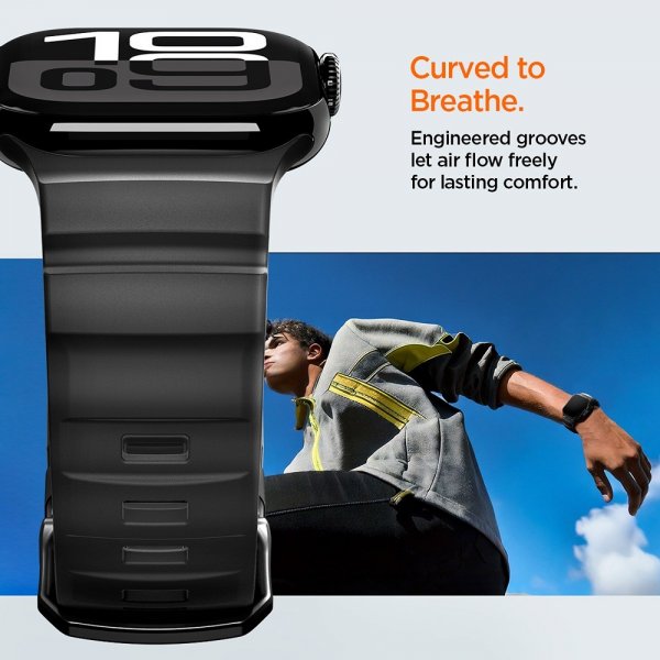 Spigen Apple Watch 44/45/46mm/Ultra 49mm Rem WBS2 Sort