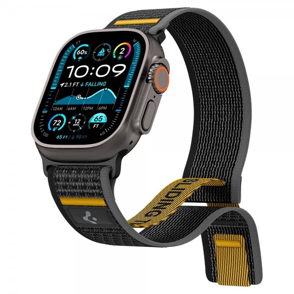 Spigen Apple Watch 44/45/46mm/Ultra 49mm Rem Athlex Air Active Black