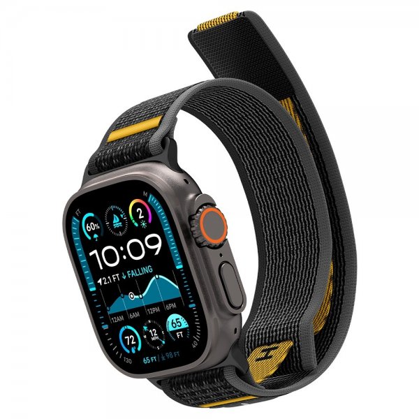 Spigen Apple Watch 44/45/46mm/Ultra 49mm Rem Athlex Air Active Black