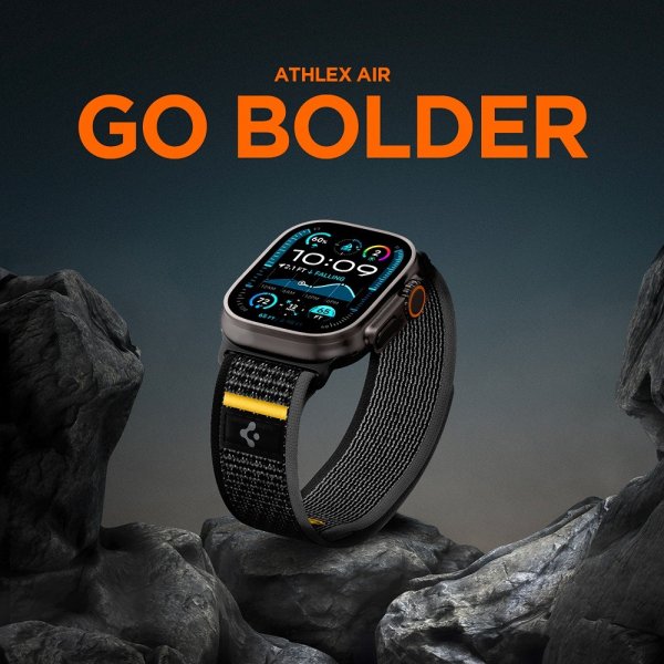 Spigen Apple Watch 44/45/46mm/Ultra 49mm Rem Athlex Air Active Black