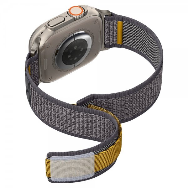 Spigen Apple Watch 44/45/46mm/Ultra 49mm Armbånd Athlex Air Active Gray