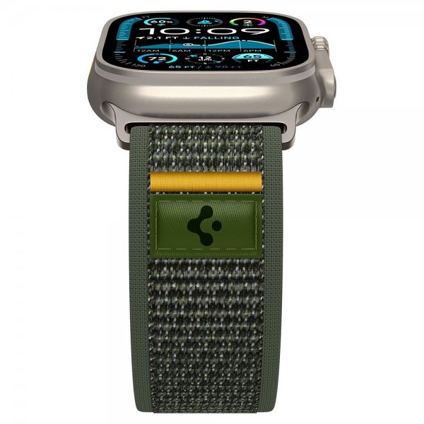 Spigen Apple Watch 44/45/46mm/Ultra 49mm Armbånd Athlex Air Active Green