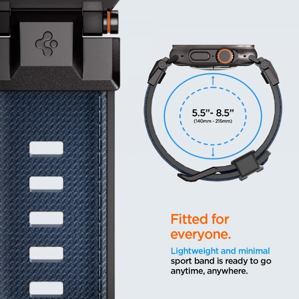 Spigen Apple Watch 44/45/46mm/Ultra 49mm Rem DuraPro Armor Navy Blue