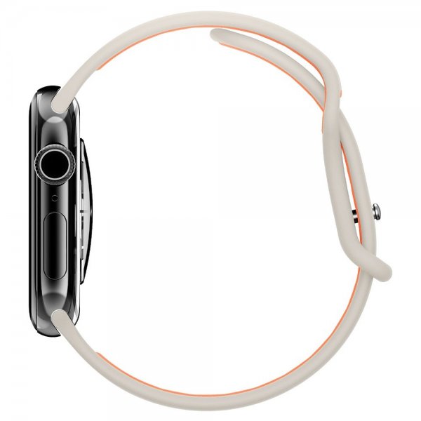 Spigen Apple Watch 44/45/46mm/Ultra 49mm Armbånd Nano Pop Orange Beige