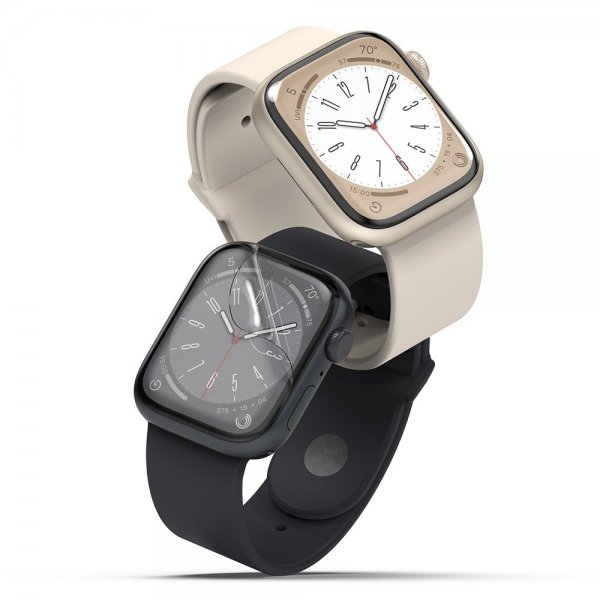 Ringke Apple Watch 44/45mm Skærmbeskyttelse Dual Easy Film 3-pak