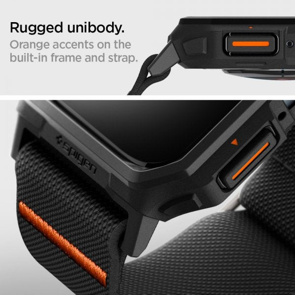 Spigen Apple Watch 45mm Rem og Skal Lite Fit Pro Mat Sort