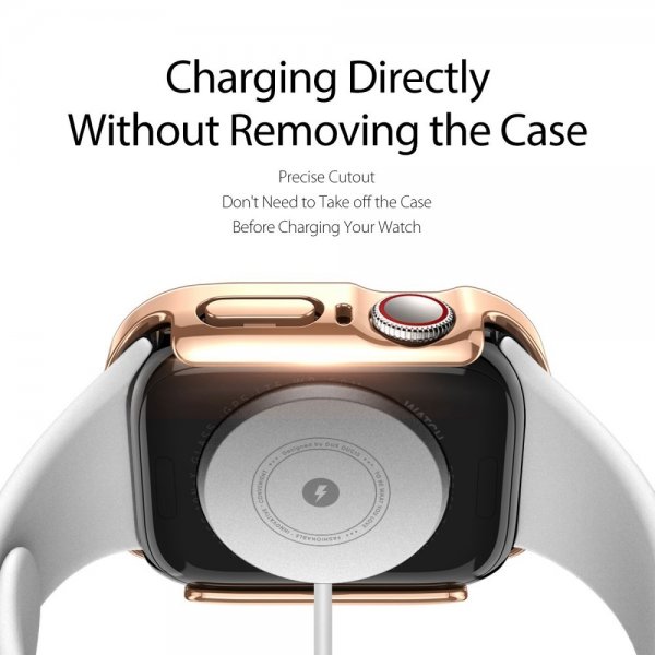 Dux Ducis Apple Watch 45mm Skal Hamo Series Rosaguld