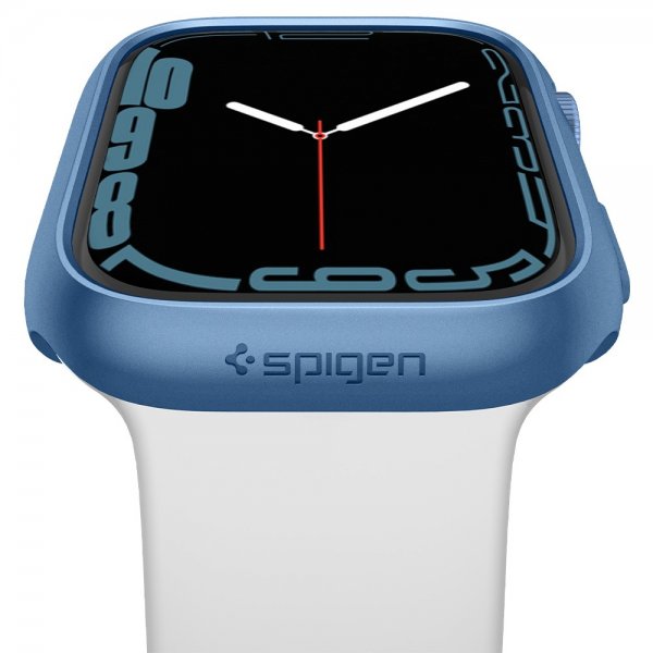 Spigen Apple Watch 45mm Cover Thin Fit Metallic Blue