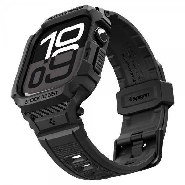 Spigen Apple Watch 46mm (Series 10/11) Rem Rugged Armor Pro 2 Mat Sort