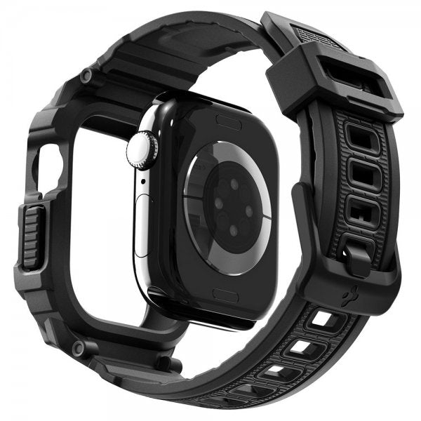 Spigen Apple Watch 46mm (Series 10/11) Rem Rugged Armor Pro 2 Mat Sort