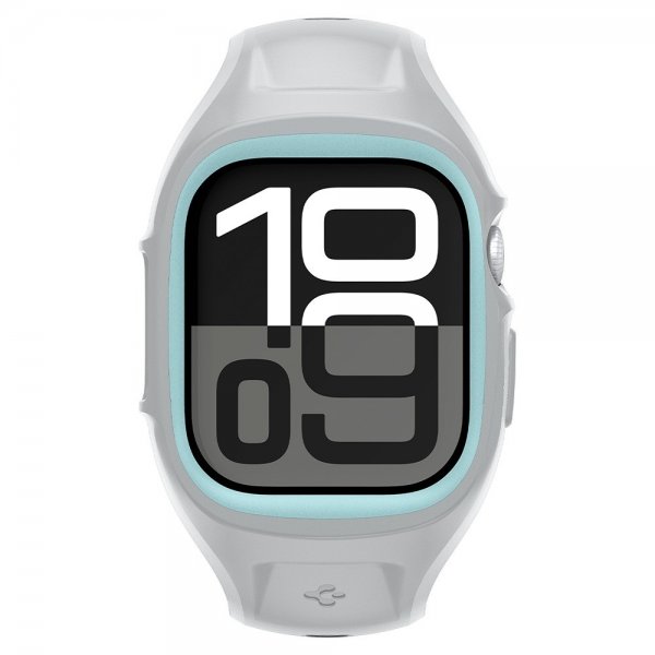 Spigen Apple Watch 46 mm (Series 10/11) Cover med Rem Liquid Air Pro Grå