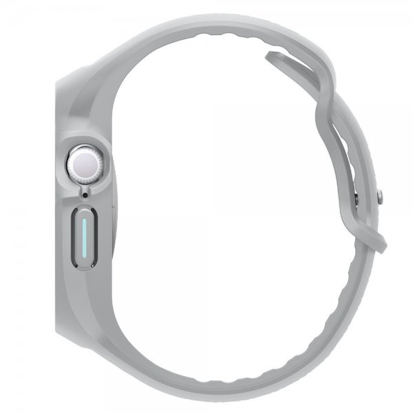 Spigen Apple Watch 46 mm (Series 10/11) Cover med Rem Liquid Air Pro Grå