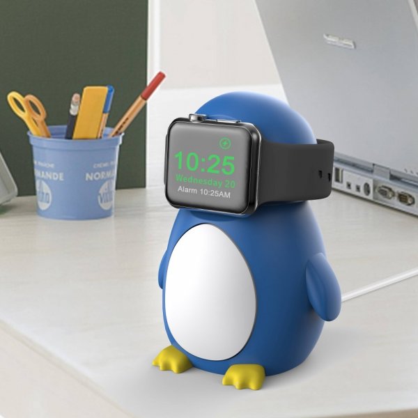 Apple Watch Holder til Oplader Pingvin Blå