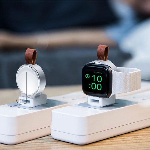 Baseus Apple Watch Oplader BS-IW02 Datter Hvid
