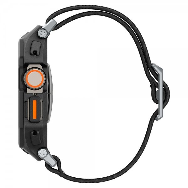 Spigen Apple Watch Ultra 49mm Rem og Cover Lite Fit Pro Matte Black
