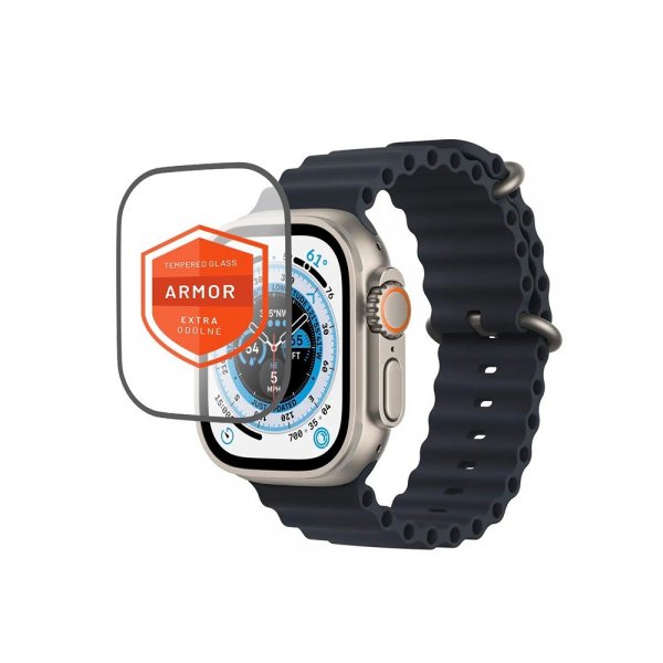 Fastmonteret Apple Watch Ultra 49mm Skærmbeskyttelse Armor