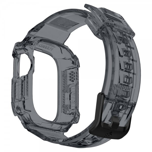 Spigen Apple Watch Ultra 49mm Rem og Cover Rugged Armor Pro Space Crystal