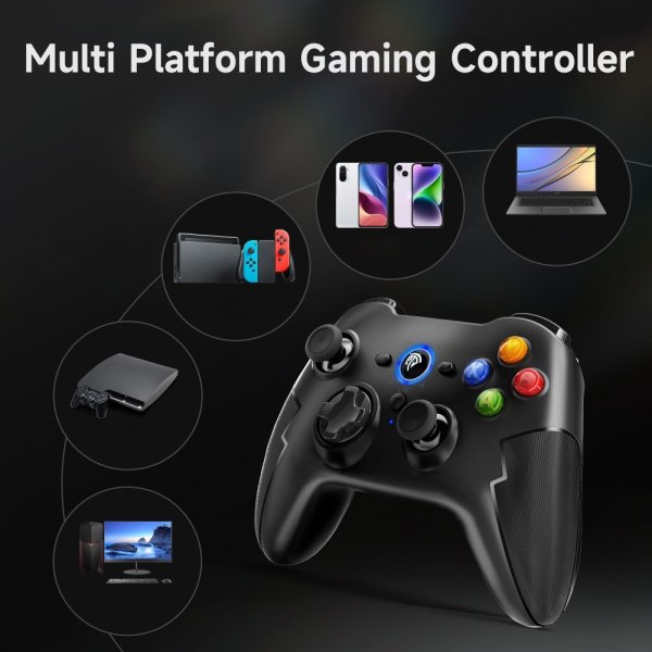 EasySMX Arion 9013 Pro Trådløs Spilcontroller PC/Switch/Telefon Sort