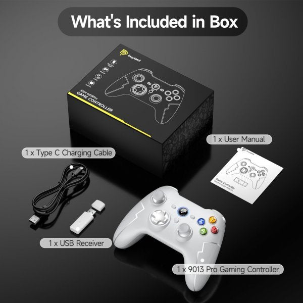 EasySMX Arion 9013 Pro Trådløs Gamepad PC/Switch/Telefon Hvid