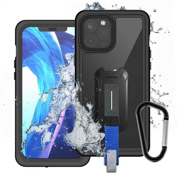Armor-X Vandtæt cover til iPhone 12 Pro Max Sort
