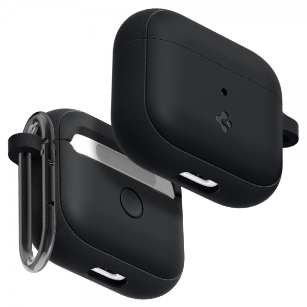 Spigen AirPods 3 Skal Silicone Fit Sort
